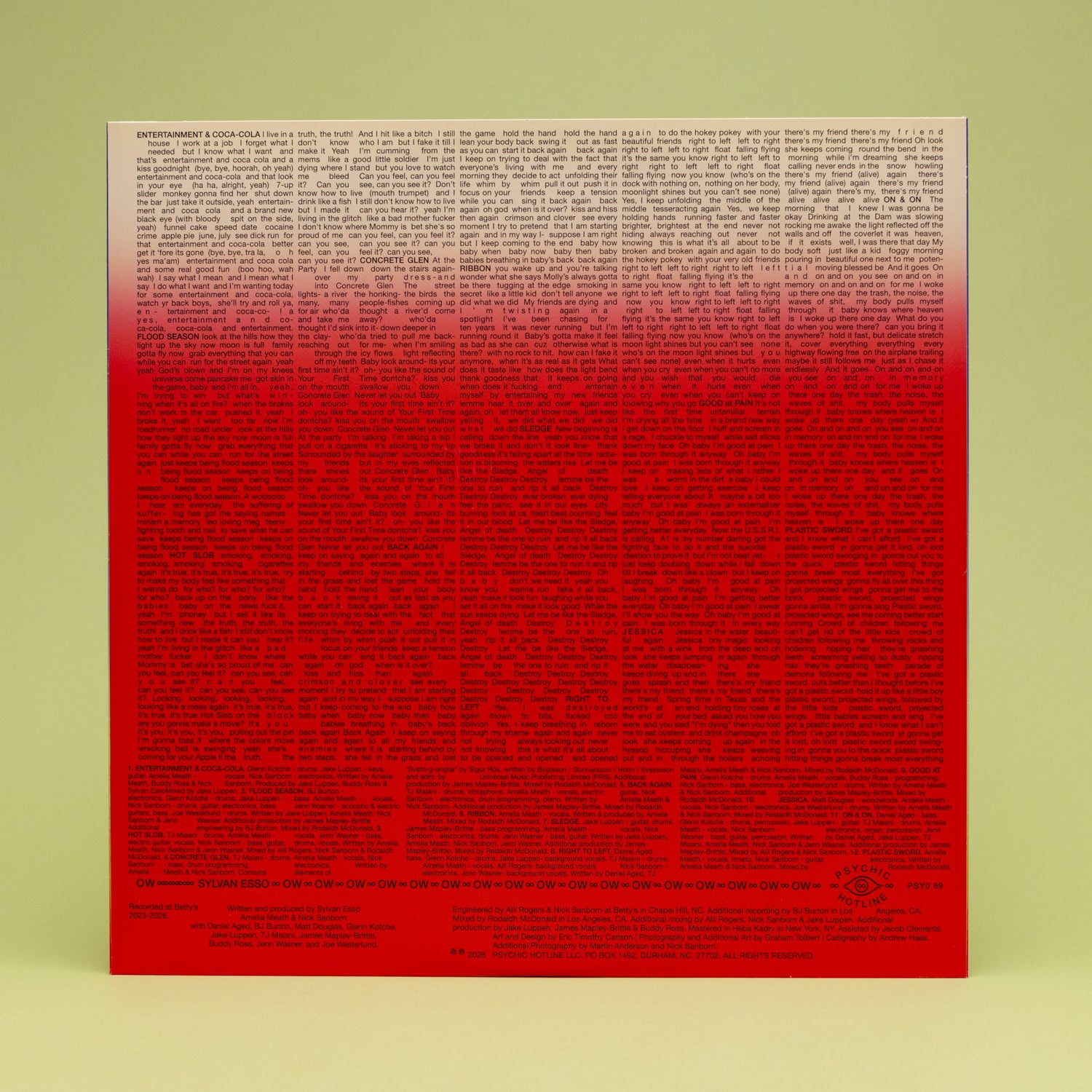 Ow ∞ LP (Standard Black LP)